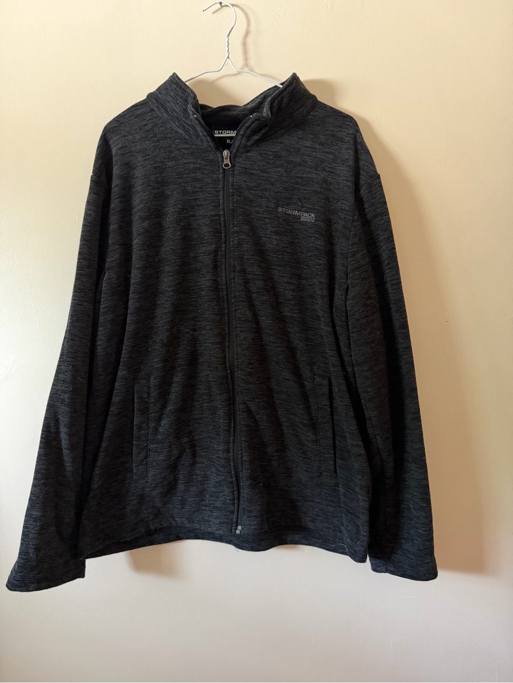 Storm Men's Heather Charcoal Full-Zip Lightweight Jacket